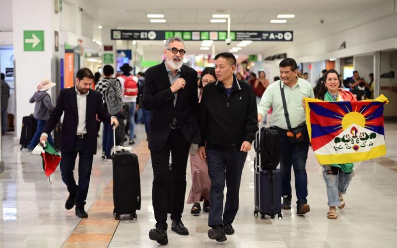 Sikyong Penpa Tsering visits Mexican Congress Parliament, meets Deputies