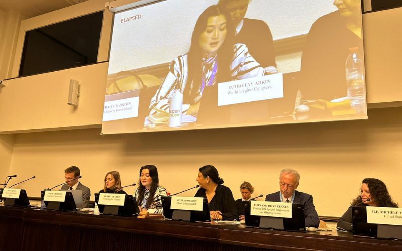 World Uyghur Congress Advocates Urgent Action Against Uyghur Genocide at UN Event