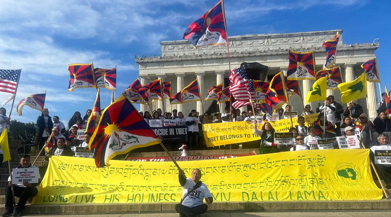 Massive Protests Against Xi-Jinping in Washington D.C.
